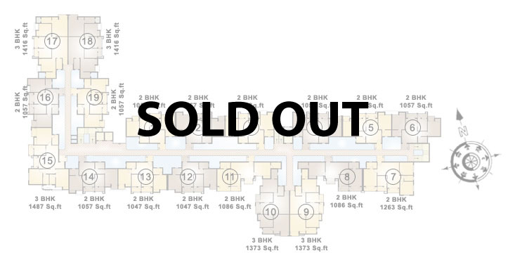 Block-D Floorplan